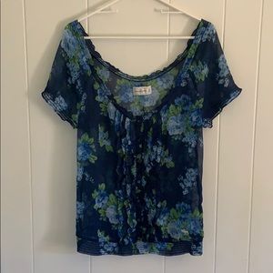 ⚜️Abercrombie &Fitch sheer top - M⚜️